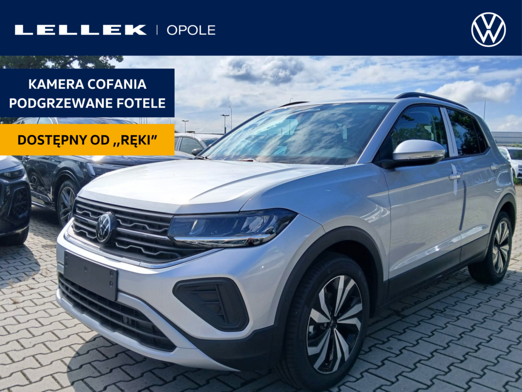 Volkswagen T-Cross 1.0 TSI Life Plus | Kamera cofania | od ,,ręki”