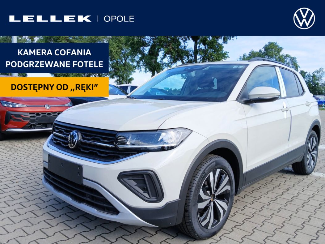 Volkswagen T-Cross 1.0 TSI Life Plus | Kamera cofania | od ,,ręki”
