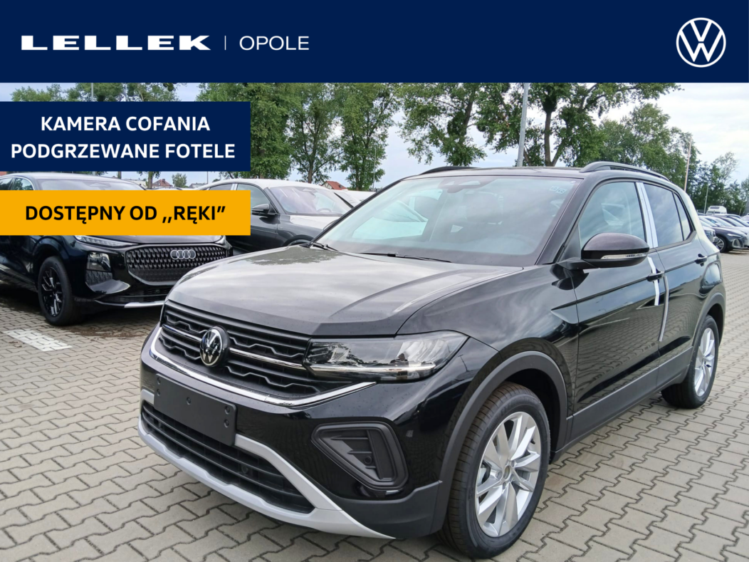 Volkswagen T-Cross 1.0 TSI Life Plus DSG | Kamera cofania | od ,,ręki”
