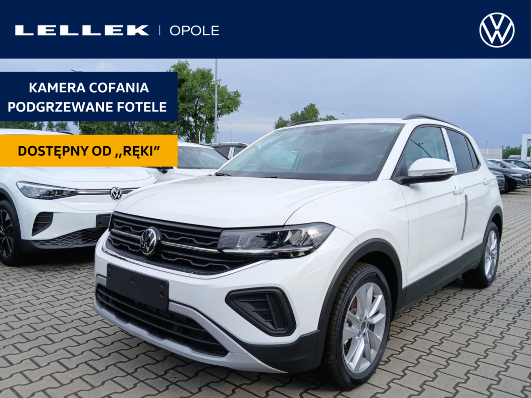 Volkswagen T-Cross 1.5 TSI ACT Life Plus DSG | Kamera cofania | od ,,ręki’’