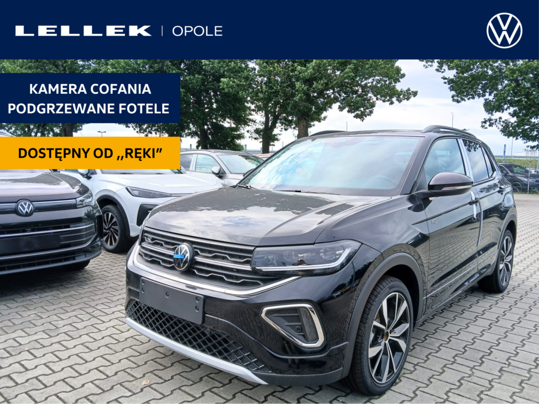 Volkswagen T-Cross 1.0 TSI R-Line Plus DSG | Kamera cofania | od ,,ręki”