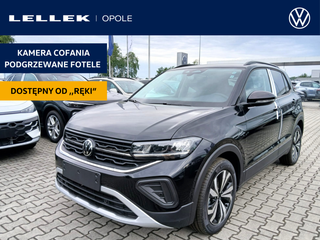 Volkswagen T-Cross 1.0 TSI Life Plus | Kamera cofania | od ,,ręki”