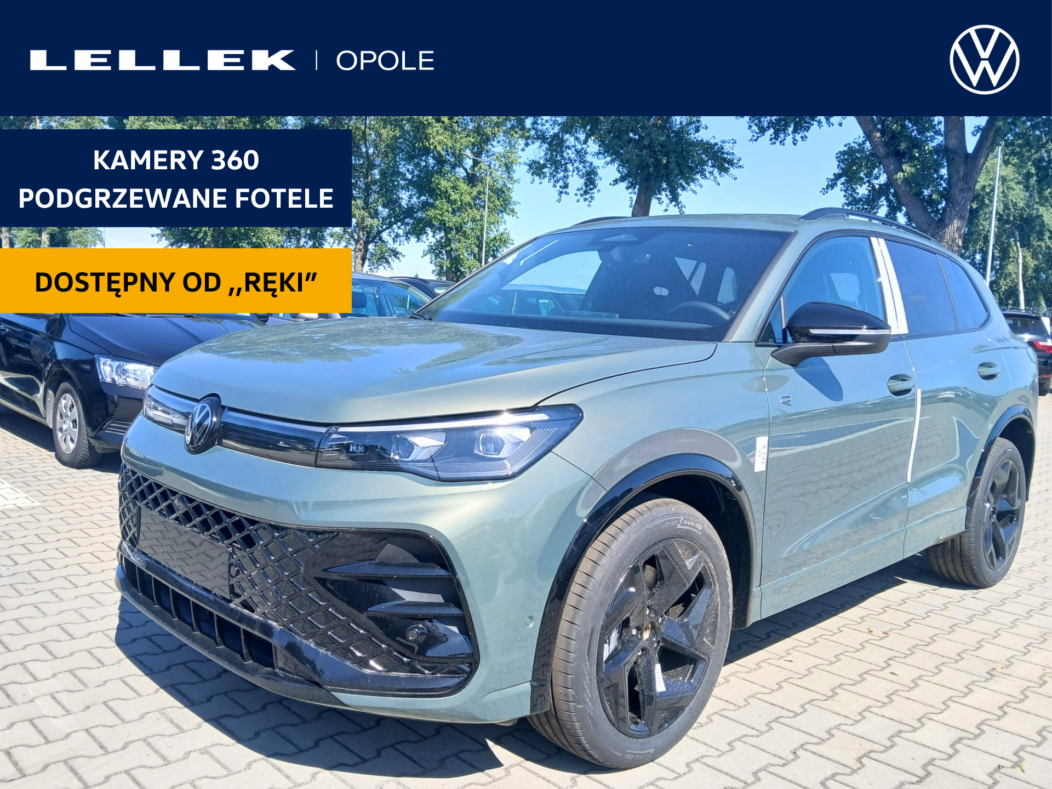 Volkswagen Tiguan 2.0 TDI 4Mot R-Line Plus DSG | Kamery 360 | od ,,ręki’’