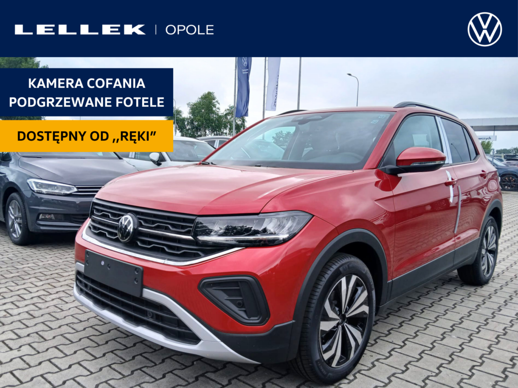 Volkswagen T-Cross 1.0 TSI Life Plus | Kamera cofania | od ,,ręki’’