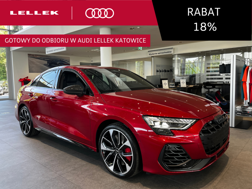 Audi S3 Limousine TFSI Quattro S tronic RABAT 18%