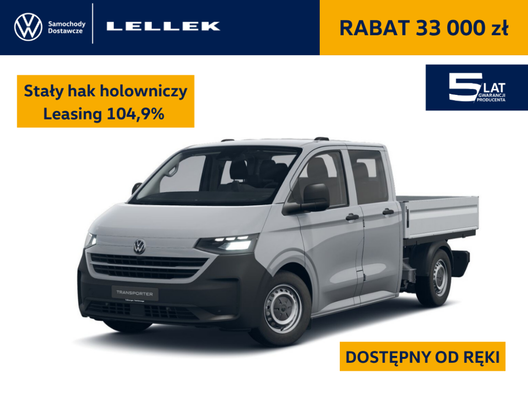 Volkswagen T7 Skrzynia  Podw Kab 3500mm 2,0TDI 150 KM