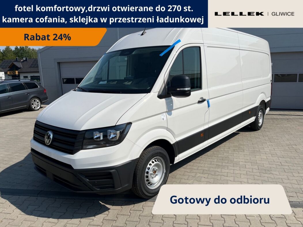Volkswagen Furgon L4H3 sklejki przestrzeni ładunkowej, kamera cofania
