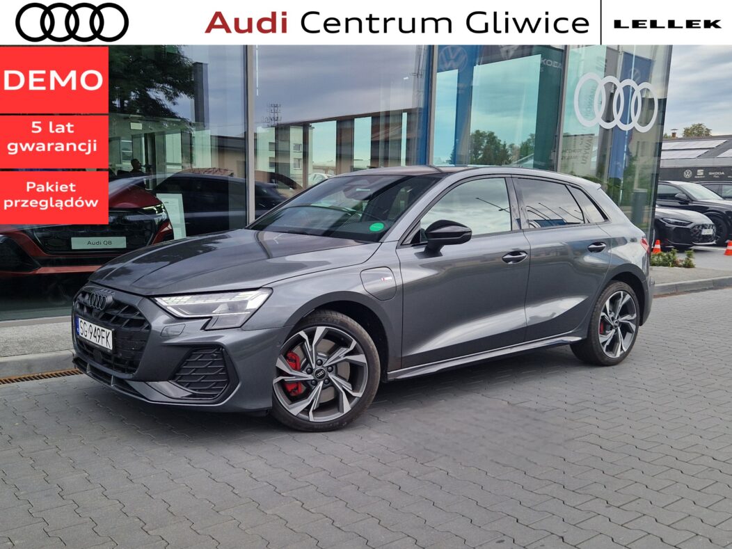 Audi A3 Sportback TFSIe PHEV 200 kW S Line S tronic – Samochód demonstracyjny