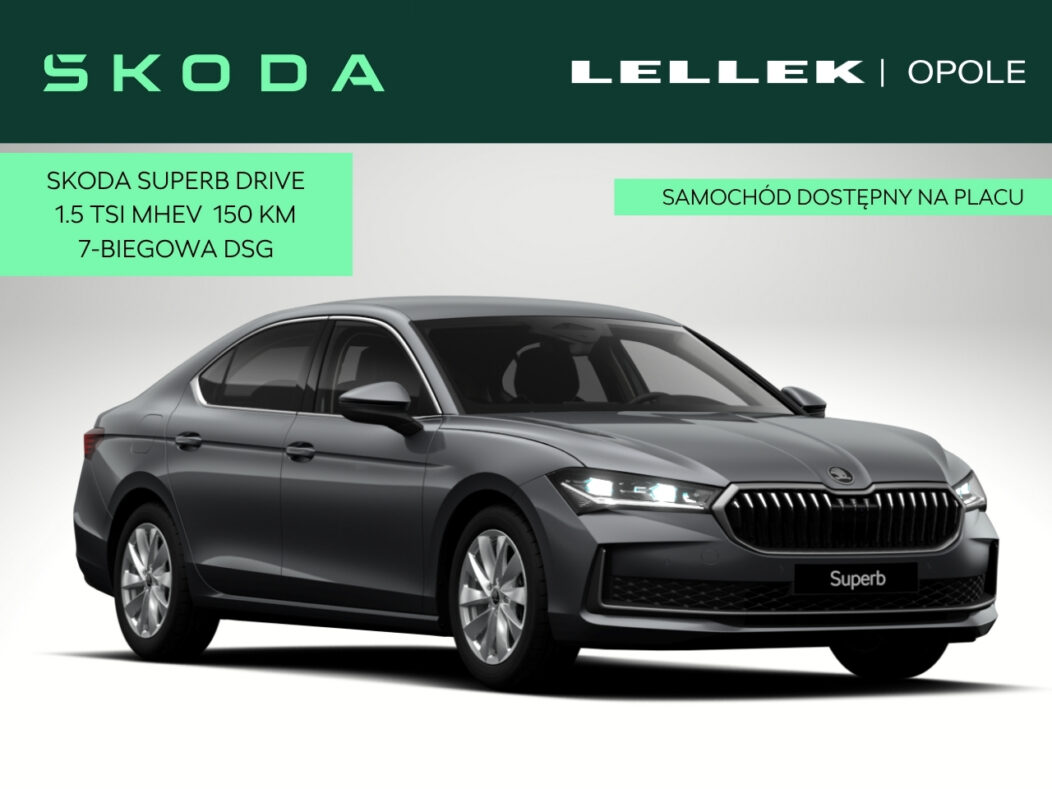 Skoda Superb Škoda Superb Selection Drive 1.5 TSI 150 KM mHEV DSG