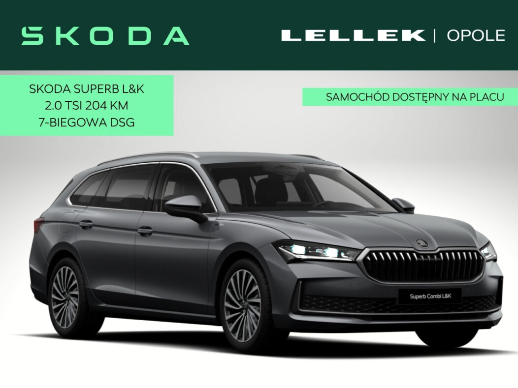 Škoda Superb Combi Laurin & Klement 2.0 TSI 204 KM DSG | DCC Plus | Matrix LED | HUD | 360° | Canton