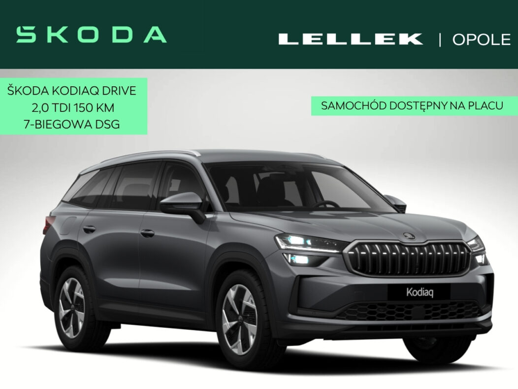 Škoda Kodiaq Drive 2,0 TDI 142 kW 7-biegowa DSG 4×4