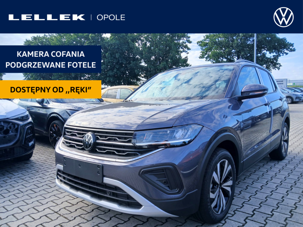 Volkswagen T-Cross 1.0 TSI Life Plus | Kamera cofania | od ,,ręki”